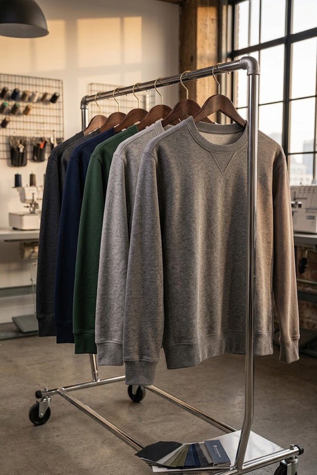 Premium heavy cotton fleece hoodie showcase